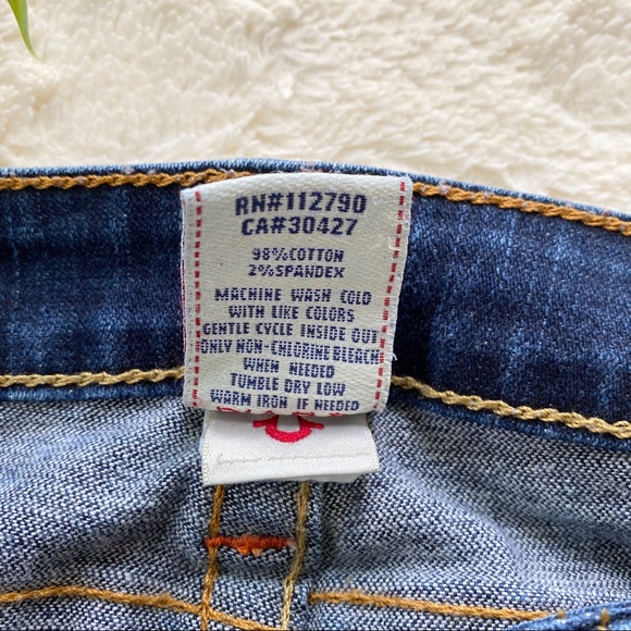 True religion medium wash skinny jeans 28 - Picture 7 of 8